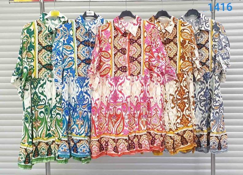 Sukienki damskie Roz M-2XL, Mix Kolor Paczka 12 szt 1